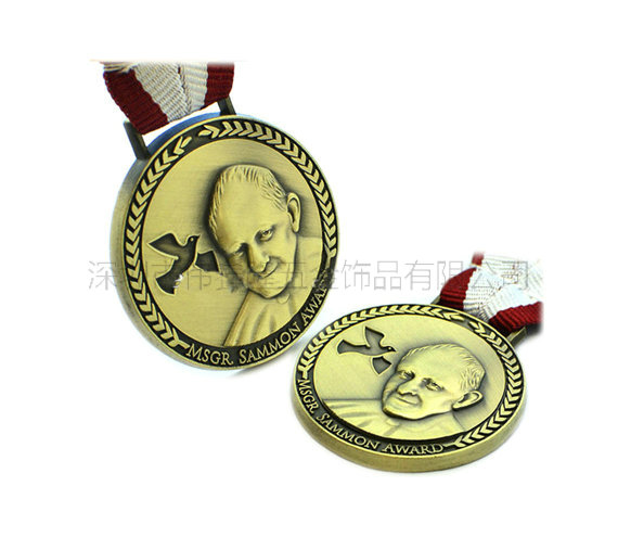 金屬獎牌獎章